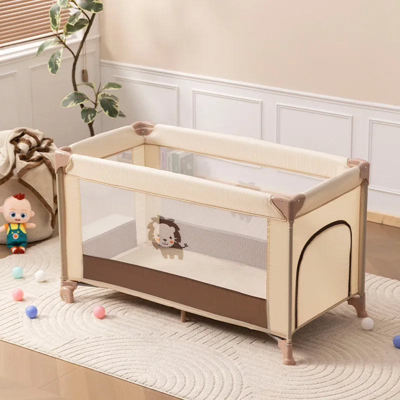 Lit Cododo Bébé Évolutif et Lit Parapluie Sécurisé — Utilisable jusqu’à 2 Ans avec Ouverture Latérale — Olibébé