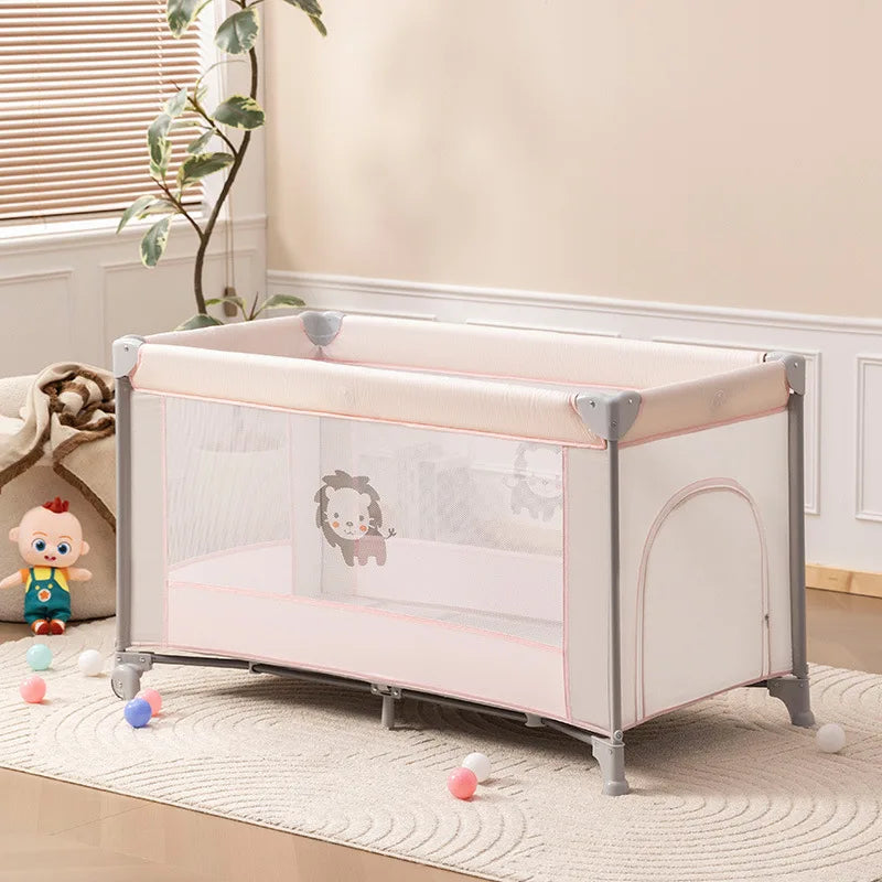 Lit Cododo Bébé Évolutif et Lit Parapluie Sécurisé — Utilisable jusqu’à 2 Ans avec Ouverture Latérale — Olibébé